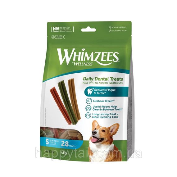Ласощі Whimzees Stix д/собак у формі паличок S 28 шт