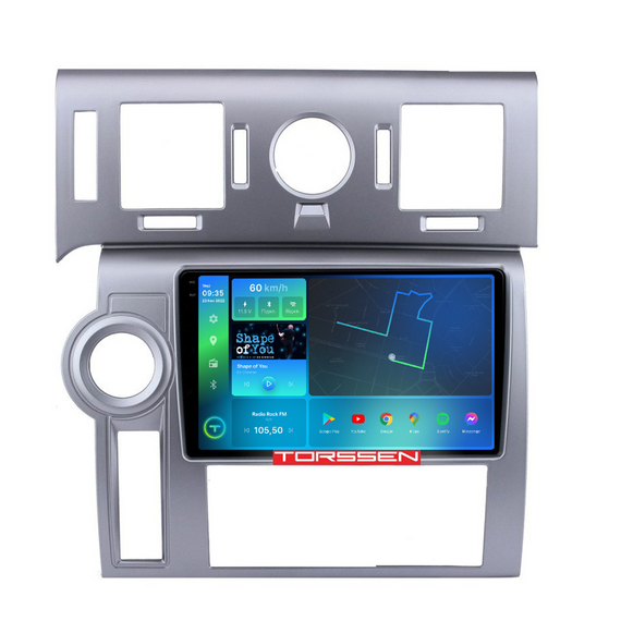 Штатна магнітола Torssen 2K Hummer H2 FL9 4+64Gb 4G Carplay DSP | Зображення 1