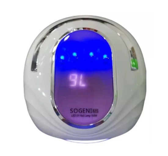 Лампа для манікюру та педикюру LED/UV Sogeni М5 168 Вт для нігтів сушіння гель лаку | Зображення 6