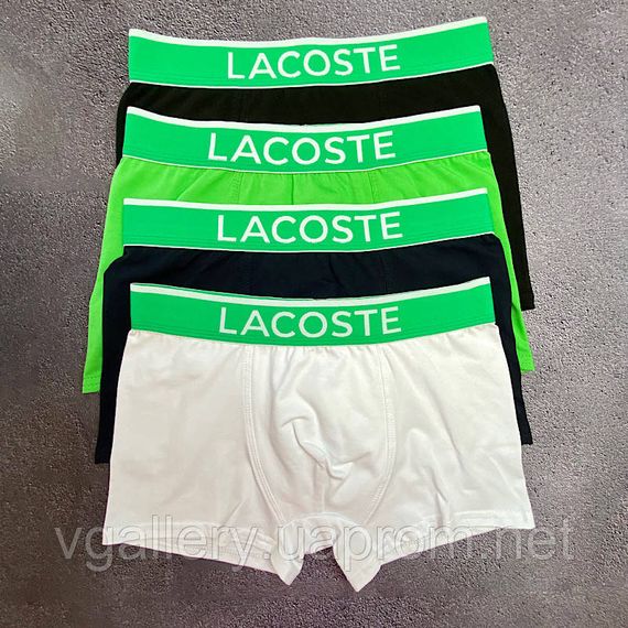 Чоловічі труси Lacoste, труси Лакоста, боксери Лакоста, чоловіча нижня білизна Lacoste | Зображення 2
