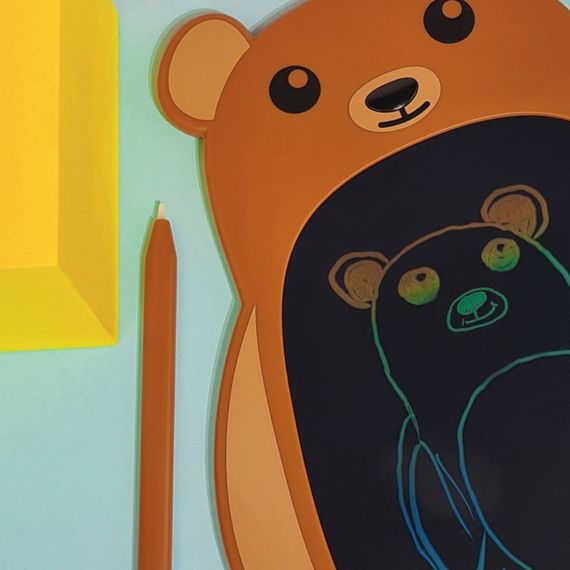 Планшет для малювання Bear 8.5 дюймів (colors) brown | Зображення 5