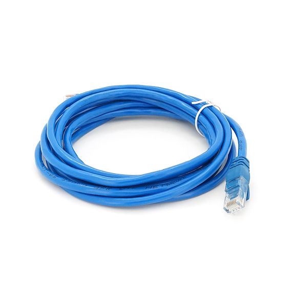 Патч-корд литой RITAR,UTP,RJ45,Cat.6.3m,синий,Cu (медь) Q150 | Зображення 1
