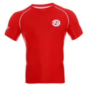 Футболка чоловіча стрейч Poundout Gear BASE red SUB-SKIN tech, XXL