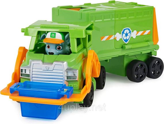 Щенячий патруль Великий рятувальний автомобіль-трансформер з водієм Роккі Оригінал | Зображення 2