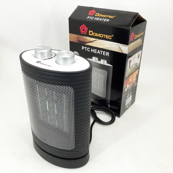 Дуйка DOMOTEC MS-5905 Ceramic 1500 Вт, тепловентиллятор, обогреватель электрический, дуйчик обогреватель | Зображення 1