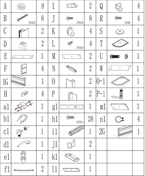 Душовий бокс BRAVO REGA L120GBSR (L120BR) | Зображення 2