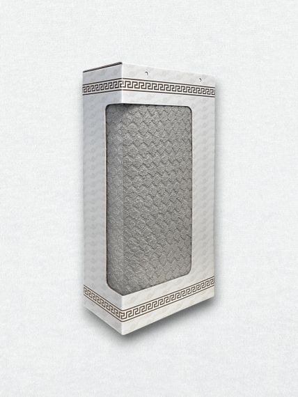 Рушник махровий SВ-3 Kayra 70х140 см. світло-сірий | Зображення 1