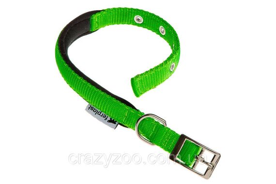Ошейник для собак Ferplast Daytona C20/43 М нейлоновый зеленый 2х35-43 см 75246923