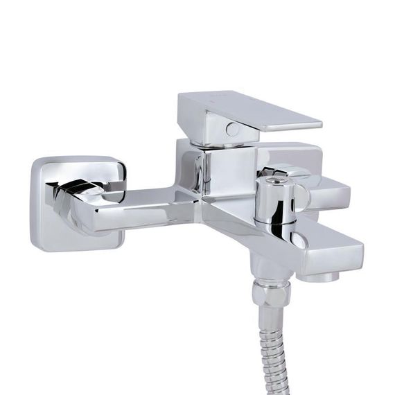 Смеситель для ванны Qtap Gemini (c душевым гарнитуром) QTGEM259CRM45681 Chrome | Зображення 2