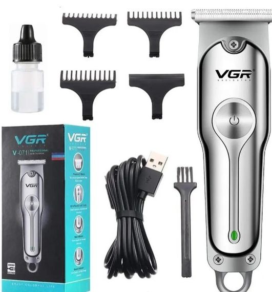 Акумуляторна машинка для стрижки тварин VGR V-201, LED-дисплей, XPRO (44966-V-201_624) | Зображення 2