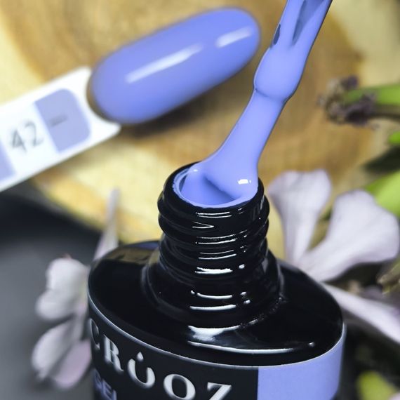 Гель-лак Crooz 42 (элегантный темно-волошковый) 8мл