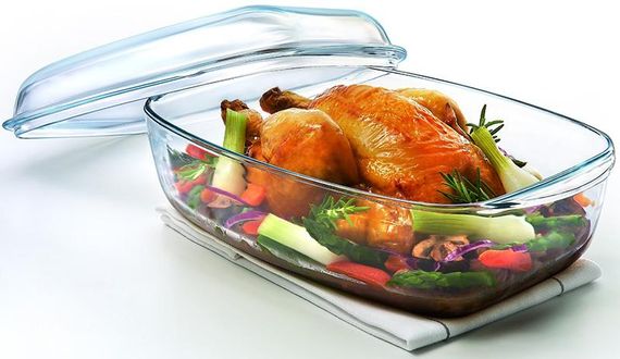 Форма для випічки Pyrex Essentials (гусятниця) 32.6х19.7см, жароміцне скло | Зображення 2