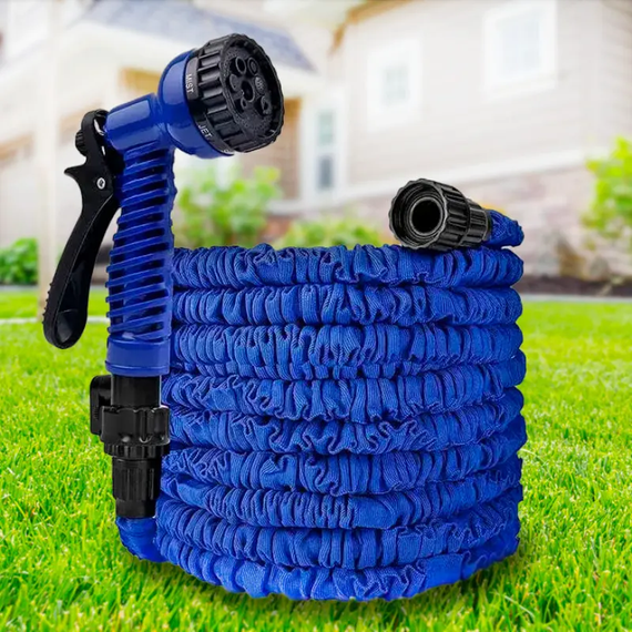 Шланг для полива  V-HOSE PRO 90 метров поливочный растягивающийся с распылителем