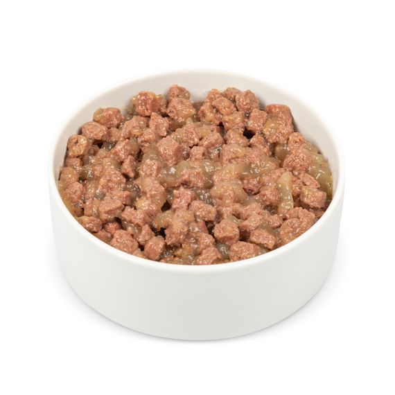 Вологий корм для котів Pet Chef шматочки в желе з яловичиною 415 г | Зображення 1