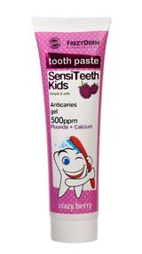 Дитяча зубна паста FREZYDERM SENSITEETH KID'S TOOTHPASTE 500ppm, 50 мл.