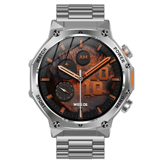 Smart Surf X Pro Silver Steel, 2 ремешка | Зображення 1