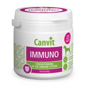 Витамины Canvit Immuno for dogs для укрепления иммунитета у собак 100 гр