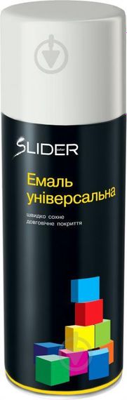 Емаль аерозольна Lider RAL 7035 400 мл світло-сіра