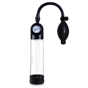 Вакуумная помпа Men Powerup со стрелочным манометром и ручной «грушей» sexstyle