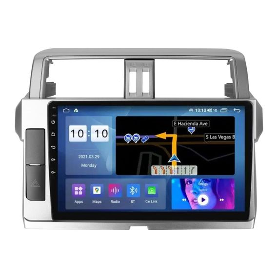 Штатна магнітола серії Mekede M400S під Toyota Land Cruiser Prado 150 2013-2017 (W1) 10 дюймів