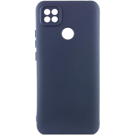 Чохол Silicone Cover Ummi Lakshmi Full Camera (AA) для Xiaomi Redmi 9C Синій / Midnight Blue