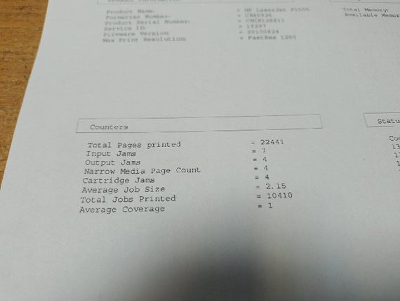 Принтер HP LaserJet P1505 / Лазерний монохромний друк / 600x600 dpi / A4 / 23 стор/хв / USB 2 б/в | Зображення 3