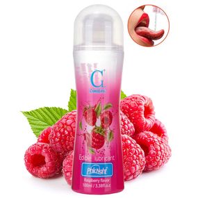 Їстівний лубрикант CokeLife Малина на водній основі 100 мл червоний 24080