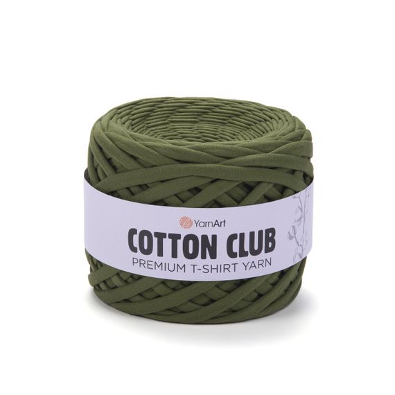 Cotton Club 7358 YarnArt пряжа Хакі