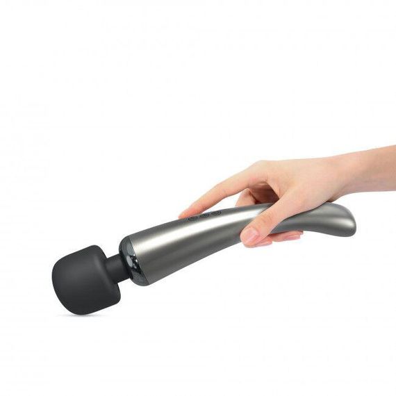 Мощный вибромассажер Dorcel Megawand Chrome Silver перезаряжаемый, 160 режимов sexstyle | Зображення 6