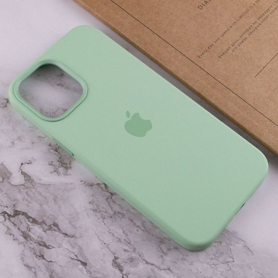 Чехол Silicone case (AAA) full with Magsafe and Animation для Apple iPhone 12 Pro / 12 (6.1") | Зображення 6