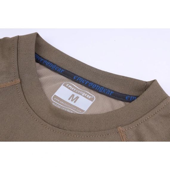 Тактическая футболка с коротким рукавом дышащая Emerson Mandrill EMB9588KH-2XL XXL хаки | Зображення 3