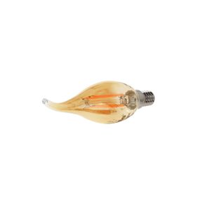 Лампа светодиодная LED 6W E14 COG WW C35-T Amber 230V