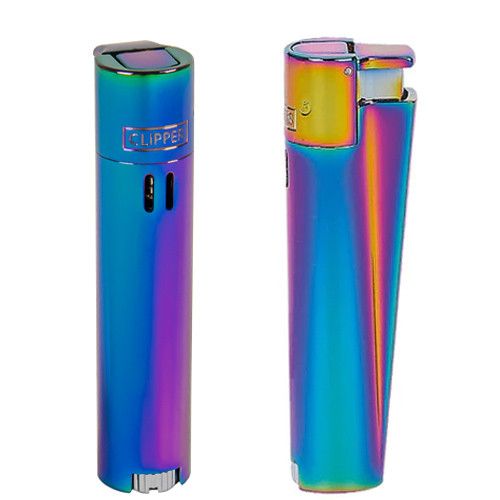 Турбо Зажигалка Металлическая Clipper Metal Turbo Jet Ice | Зображення 1