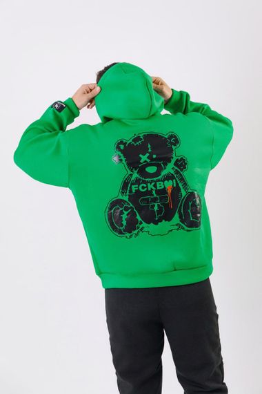 Худі унісекс МА (02) зелений | Зображення 2