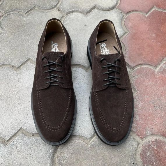 Стильні замшеві туфлі 42 розмір | Зображення 7