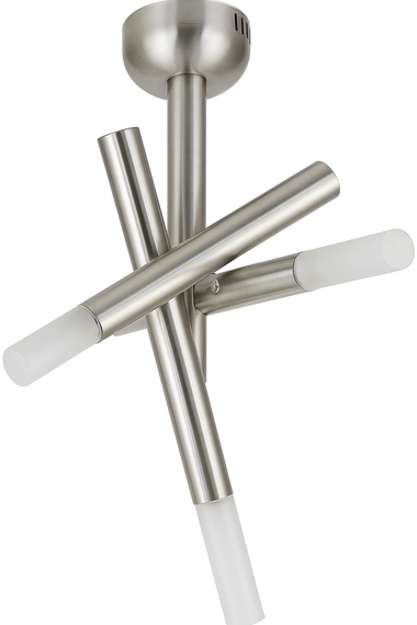 Потолочный светильник Paulmann Gala Traversa 3x10W, E14, 230V на три лампы, люстра металлическая серебристая