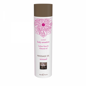 Масажне масло SHIATSU sensual Індійська троянда і мигдаль
