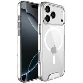 Чохол TPU Space Case with Magnetic Fit для Apple iPhone 17 Pro / 18 Pro (6.3") Прозорий