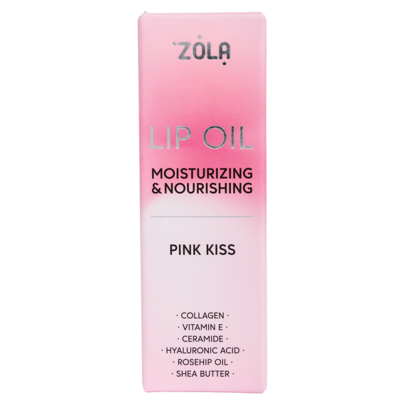 Олія для губ ZOLA Lip Oil - Pink Kiss (7 ml) | Зображення 1