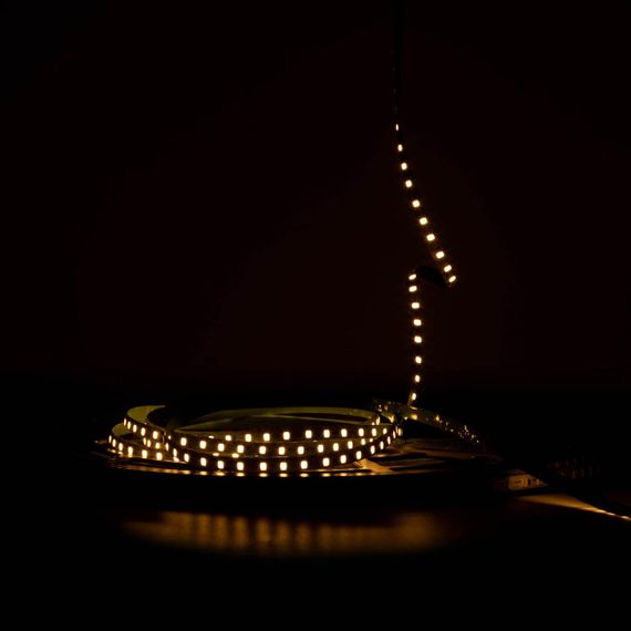 Світлодіодна LED стрічка PROLUM™ 5V IP20 2835\120 6ММ 50M S-TYPE Series "S" Жовтий | Зображення 1