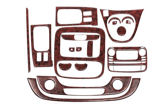 Накладка на торпеду чорний рояль для Renault Trafic 2015↗ рр. | Зображення 5