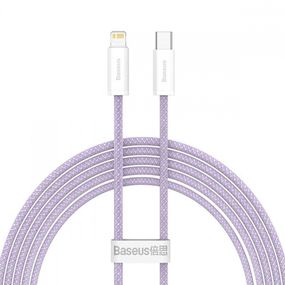 Кабель Baseus Dynamic Series Fast Charging Type-C to Lightning 20W (2m) purple