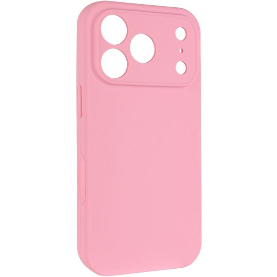 Чохол Silk Full Camera Protective (AA) NO LOGO для Apple iPhone 17 Pro Max / 18 Pro Max (6.9") Рожевий / Light pink