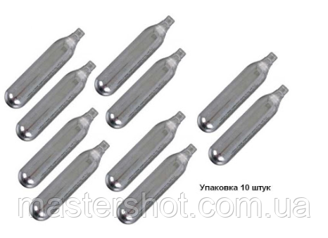 Балон для пневматики CO2 SAS Extra power (10шт.)  MS | Зображення 1