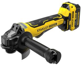 Шліфмашина кутова акумуляторна безщіткова Stanley FATMAX з АКБ та ЗП SFMCG700M2K