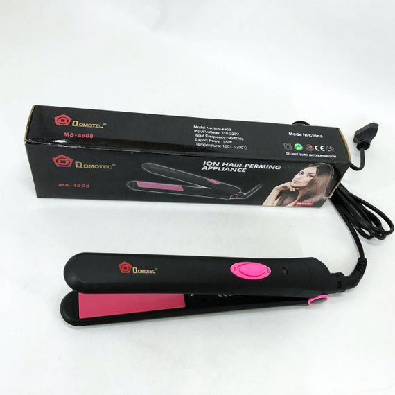 Плойка утюжок выпрямитель, Выпрямитель-гофре для тонких волос, Щипцы для волос Утюжок узкий IB-79 | Зображення 5