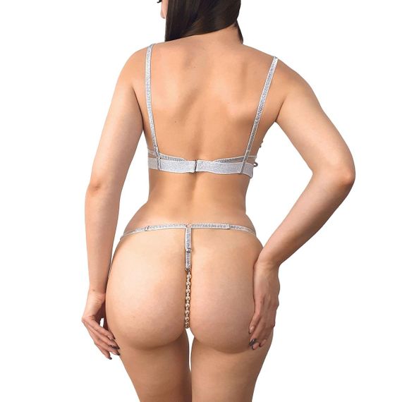 Сексуальний набір білизни Art of Sex - Sweet Angel, колір білий, XS-M | Зображення 1