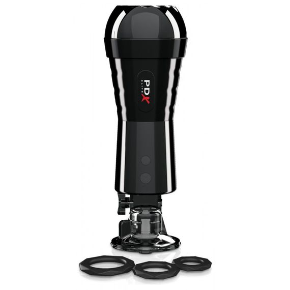 Мастурбатор с вибрацией Pipedream Extreme Elite Manhood Compressor Sex Aura | Зображення 4