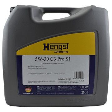 Моторное масло синтетическое 5W-30 C3 Pro S1-(20L) 5W-30 C3 Pro S1-(20L), Hengst Oil, 640800000,