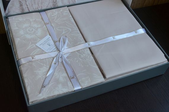 Постільна білизна First Choice Cotton Satin 160х220 сімейний Advina Champagne | Зображення 4